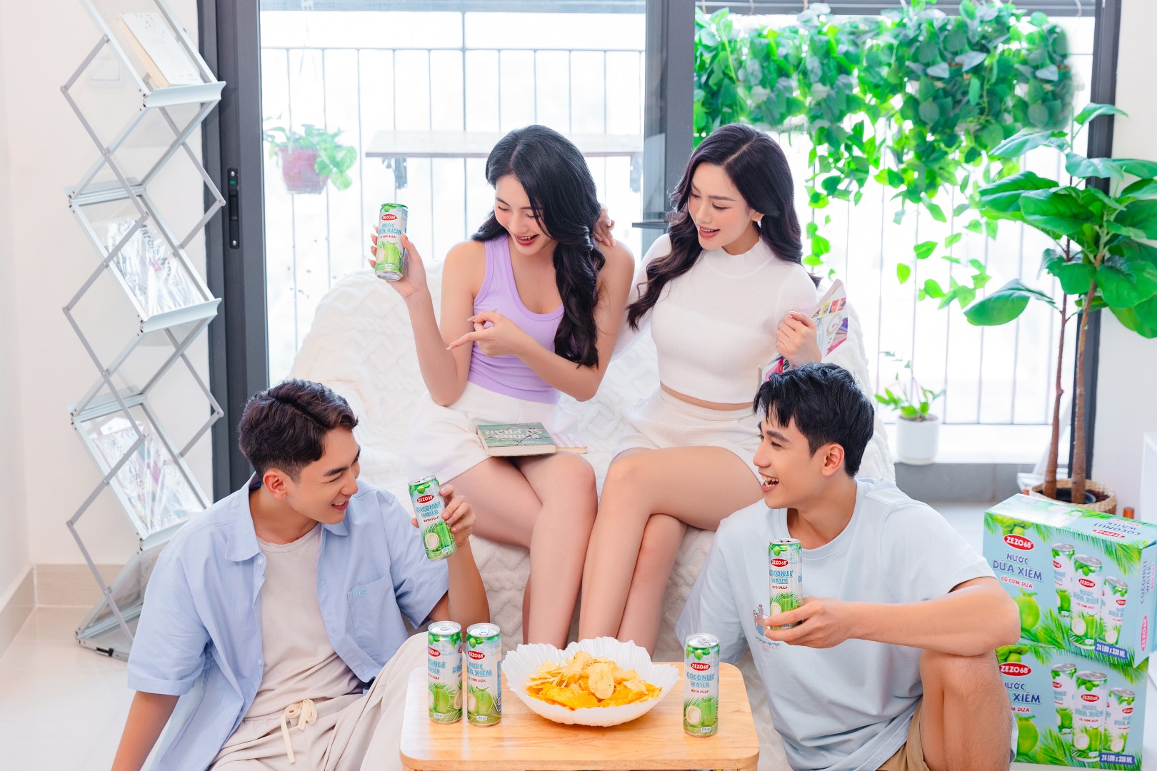 Dừa Lon Có Cơm Dừa(1)